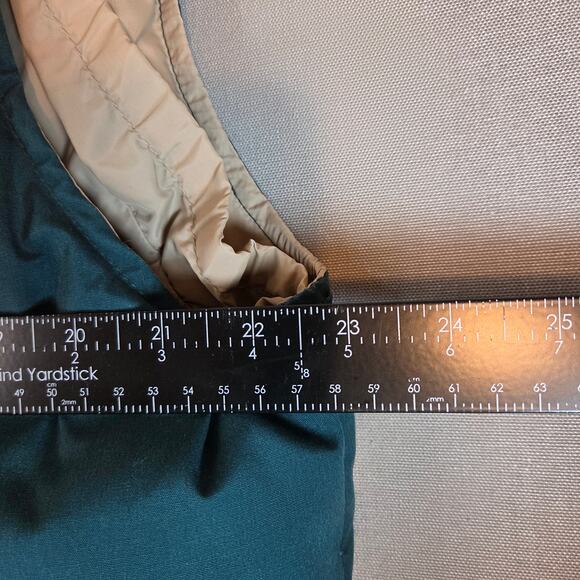 Vintage Eddie Bauer Goose Down Vest XL Made in USA Green Expedition 70s 80s - Picture 16 of 16